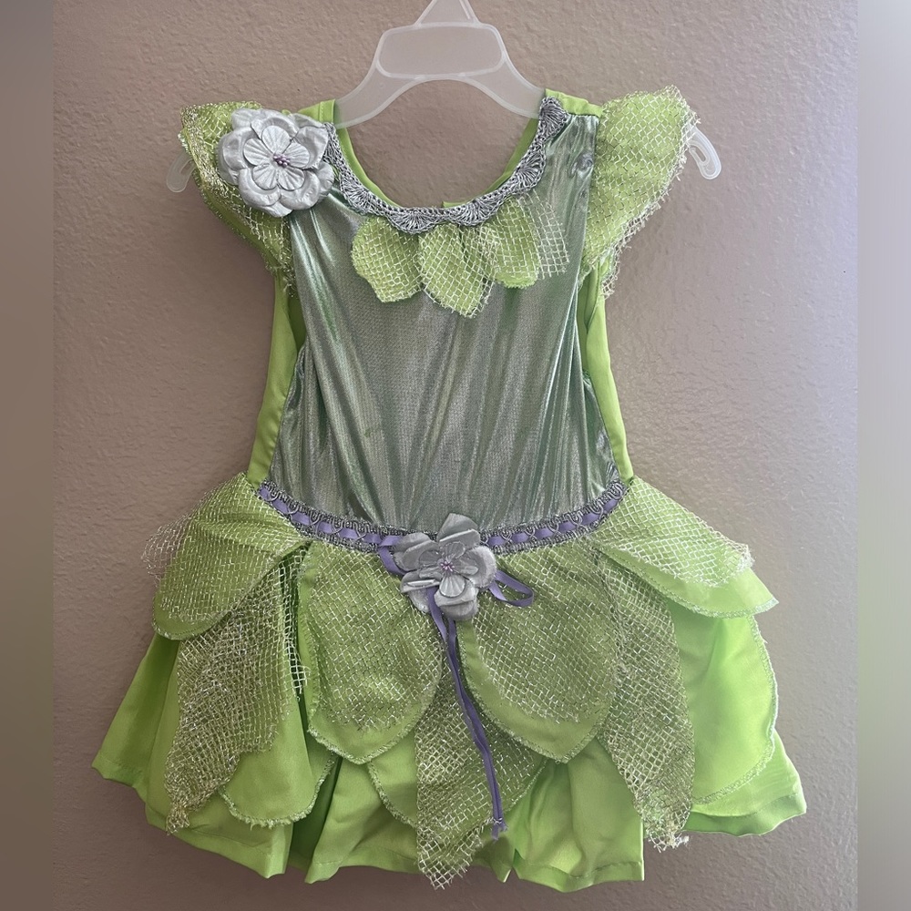 Disney Exclusive Tinker Bell Halloween Costume - Girls Size 5/6 - Small